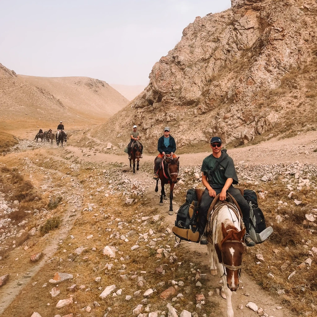 Expeditielandschap Kirgizië